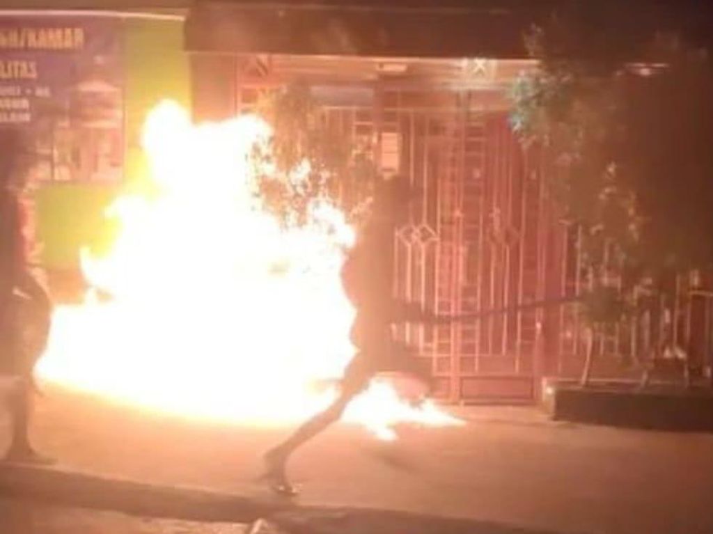 Viral Tawuran Bersenjata di Cibinong Bogor, Pelaku Lempar Molotov!
