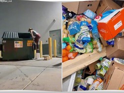 Cari Makanan di Tempat Sampah, Perawat Ini Punya Alasan Mulia