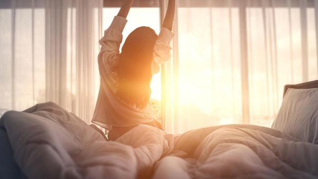 Ilustrasi liburan di Bali tanpa TV dan jam.