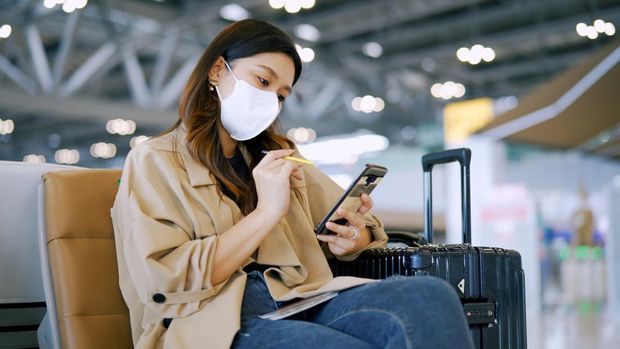 Ilustrasi liburan ke Bali.