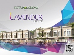 Kota Podomoro Rilis Ruko Lavender Rp 700 Juta di Tengah 8.000 Rumah