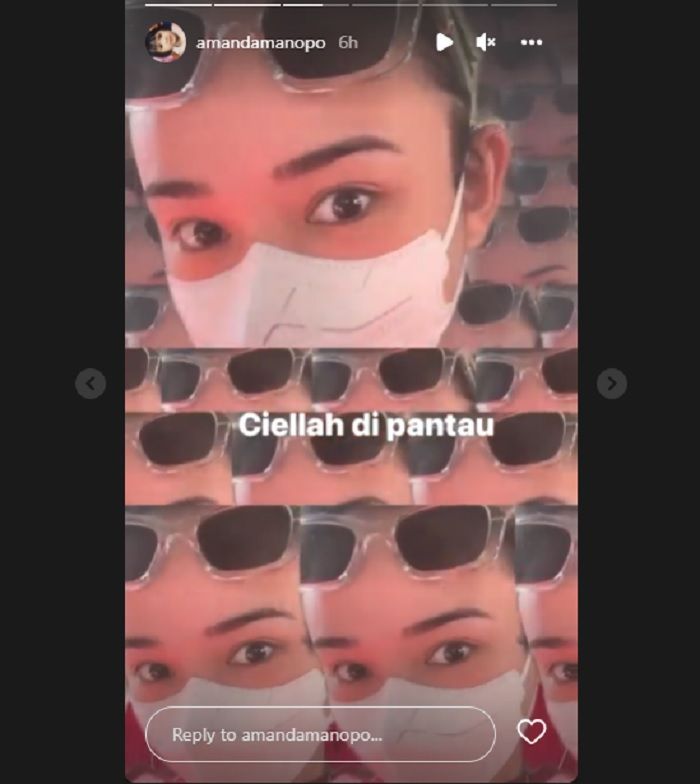 Akankah Arya Saloka melakukan ini pada IG Amanda Manobo Keekiran?