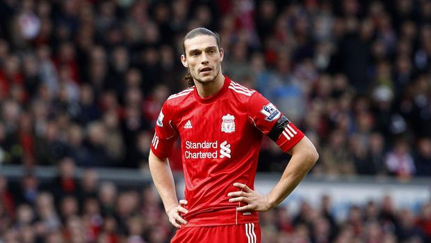 Liverpool's Andy Carroll   (Photo by Peter Byrne/PA Images via Getty Images)
