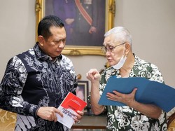 Bamsoet Kunjungi Wapres RI Ke-6, Bahas Kaji Ulang Amandemen UUD 1945