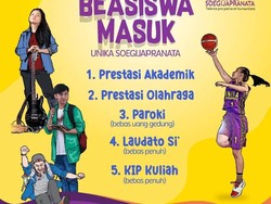 Cek! Ini Sederet Beasiswa yang Ada di Unika Soegijapranata