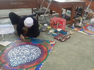 4 Peserta Wakili Sumedang di Final Cabang Kaligrafi MTQ Jabar 4 Peserta Wakili Sumedang di Final Cabang Kaligrafi MTQ Jabar
