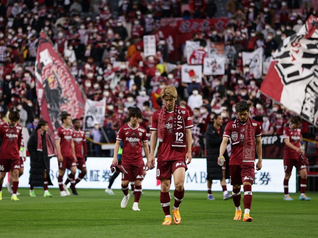 Setengah Musim J1 League 2022, Klub Iniesta Posisi Buncit Setengah Musim J1 League 2022, Klub Iniesta Posisi Buncit