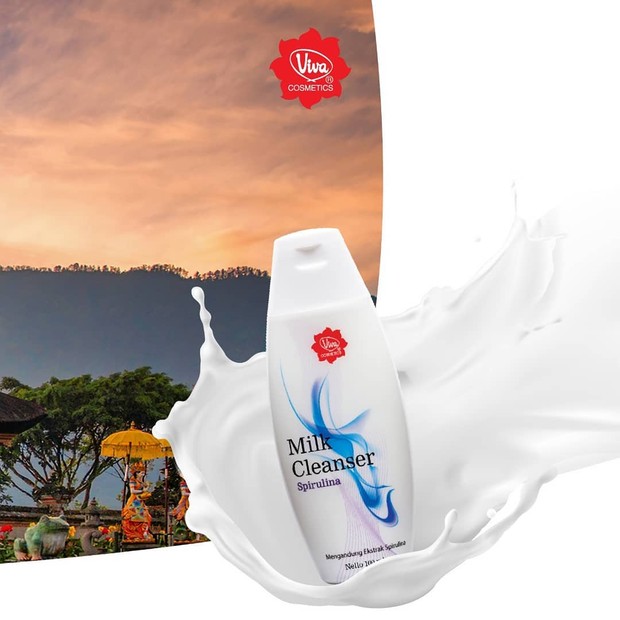 Milk cleanser viva jadi salah satu produk terlaris.