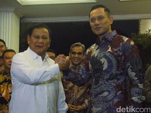 Bicara Peluang Gerindra dan PD Koalisi, Prabowo: Biasanya Last Minute