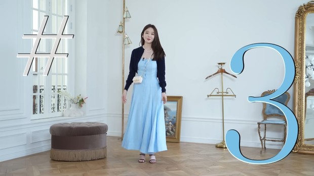 Potret outfit spring to summer style ala Kang Min Kyung/ youtube.com/iammingki Potret outfit spring to summer style ala Kang Min Kyung