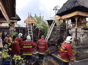 3 Pelinggih di Badung Ludes Terbakar, Nyoman Nada Rugi Rp 100 Juta