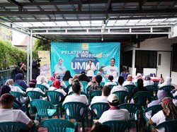 Relawan di Jaksel Gelar Pelatihan UMKM, Sambil Dukung Sandiaga Nyapres