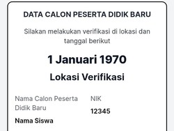 PPDB Sulsel, Wali Siswa Keluhkan Dapat Jadwal Verifikasi Tahun 1970