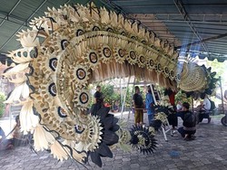 32 Penjor Akan Dipasang Jelang Pangrebongan di Desa Adat Kesiman