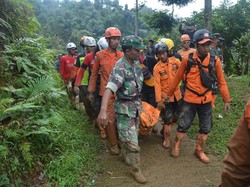 1 Korban Hilang Tertimbun Tanah Longsor di Bogor Ditemukan Meninggal