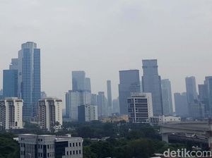 Kualitas Udara Jakarta Terburuk di Dunia Sore Ini