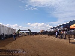 Menengok Persiapan Race MXGP 2022 di Areal Sirkuit Samota Sumbawa