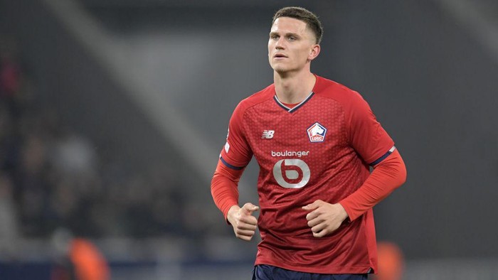 LILLE - Sven Botman of Lille OSC during the UEFA Champions League match between Lille OSC and Chelsea FC at Stade Pierre Mauroy on March 16, 2022 in Lille, France. ANP | Dutch Height | Gerrit van Keulen (Photo by ANP via Getty Images)