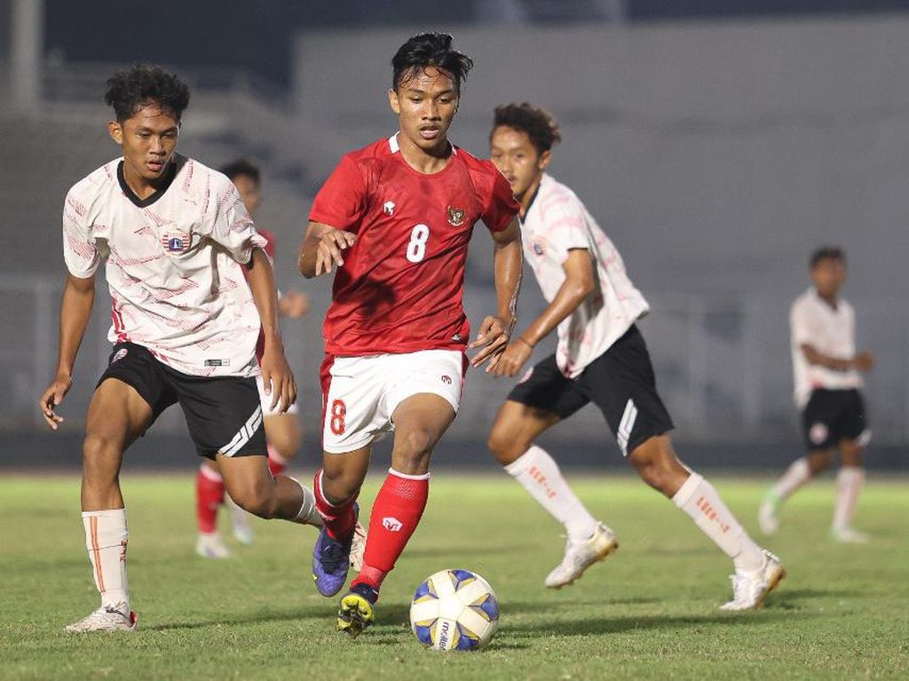 Timnas U-19 Vs Persija Tuntas 0-0, Shin Tae-yong Tetap Beri Apresiasi