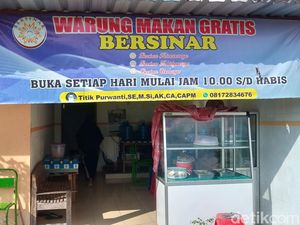 Salut, Warung Makan Gratis Klaten Ini Bertahan di Tengah Pandemi