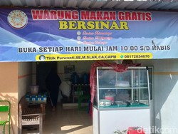 Salut, Warung Makan Gratis Klaten Ini Bertahan di Tengah Pandemi