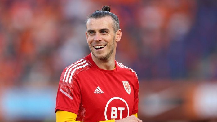 ROTTERDAM, NETHERLANDS - JUNE 14: Gareth Bale of Wales during the UEFA Nations League League A Group 4 match between Wales and Netherlands at Feijenoord Stadion on June 14, 2022 in Rotterdam, Netherlands. (Photo by James Williamson - AMA/Getty Images)