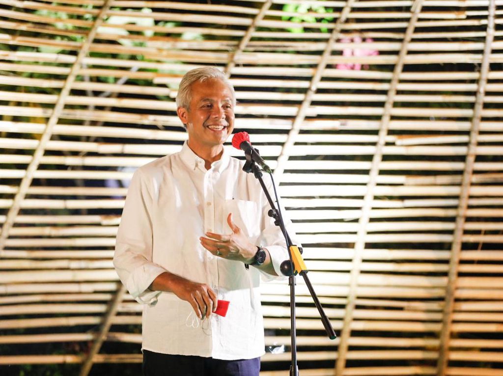Jawaban Ganjar soal Duet Pemersatu Bangsa 2024 Jawaban Ganjar soal Duet Pemersatu Bangsa 2024