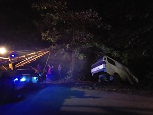 Kronologi Bus Bermuatan Solar Tabrak 5 Warga di Kisaran Kronologi Bus Bermuatan Solar Tabrak 5 Warga di Kisaran