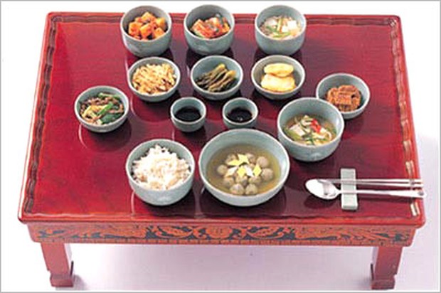 Korean Table Setting
