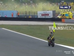 Tim Balapnya Raih Podium 2, Bendera Valentino Rossi Berkibar di Sirkuit Assen
