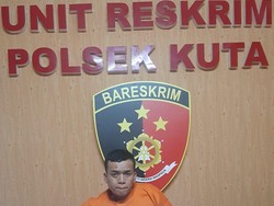 Residivis Ditangkap Polisi gegara Jambret HP WN India di Kuta
