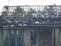 Rumah Warga Merakurak Tuban Porak Poranda Tersambar Petir