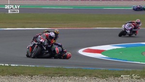 2 Alasan Yamaha Berang Quartararo Dipenalti Akibat Crash MotoGP Belanda