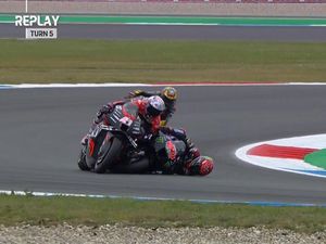 2 Alasan Yamaha Berang Quartararo Dipenalti Akibat Crash MotoGP Belanda