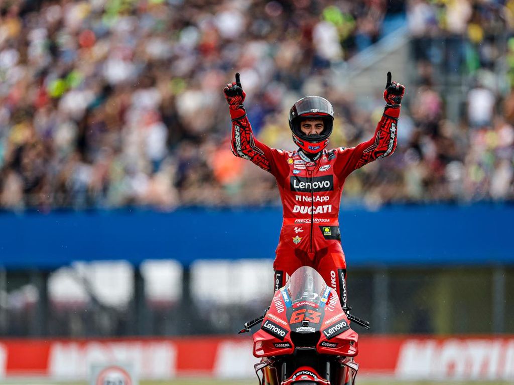 Bagnaia, Murid Valentino Rossi yang Hapus Puasa Ducati di Belanda