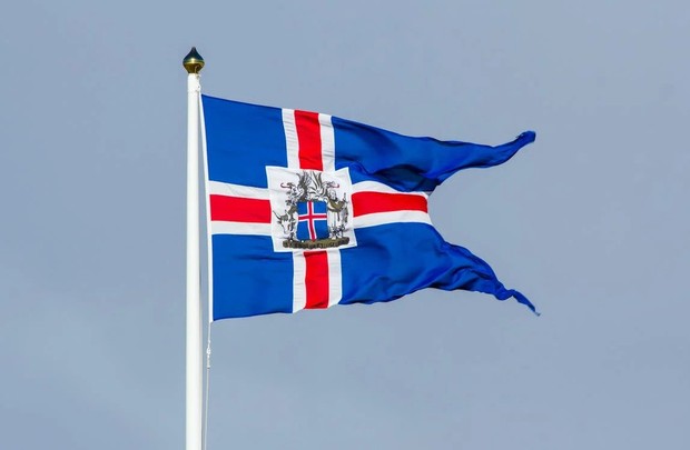 Ilustrasi bendera Islandia/Foto: Pexels/Gylfi Gylfason Ilustrasi bendera Islandia