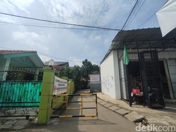 Jl Pemuda Sawangan Ditutup untuk Umum Imbas Kerap Jadi Jalan Alternatif