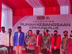 Resmikan Rumah Kebangsaan Cipayung Plus, Kapolri Pesan Jaga Persatuan