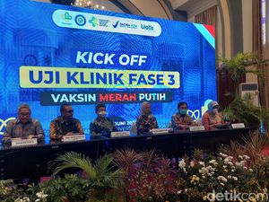 Uji Klinis Tahap 3, Vaksin Merah Putih Bakal Dipakai untuk Dosis ke-4 Uji Klinis Tahap 3, Vaksin Merah Putih Bakal Dipakai untuk Dosis ke-4