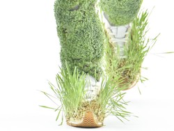 Koleksi Unik Loewe, Baju Hingga Sneakers Ditanam Tumbuhan Asli