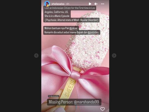 Marshanda Hilang