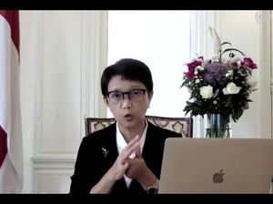 Forum MK Sedunia, Menlu Sebut Hakim Berperan Penting Wujudkan Perdamaian Forum MK Sedunia, Menlu Sebut Hakim Berperan Penting Wujudkan Perdamaian