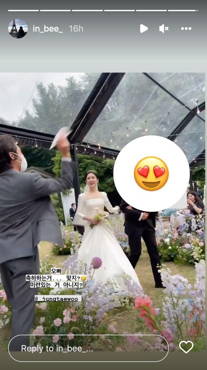 pernikahan jang nara atau gaun jang nara