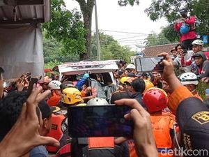 Satu Korban Bus Nyungsep ke Jurang di Tasik Ditemukan Tewas