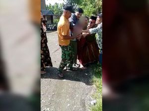 Heboh Pria Paruh Baya Bawa Parang Mengamuk ke Wisatawan di Pinrang