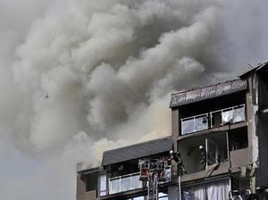 Rusia Kembali Gempur Kiev, Kepulan Asap Tampak di Ibu Kota Ukraina Rusia Kembali Gempur Kiev, Kepulan Asap Tampak di Ibu Kota Ukraina