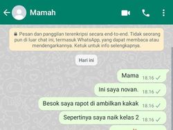 Viral Anak di Gunungkidul Curhat ke WA Mendiang Ibu, Begini Ceritanya
