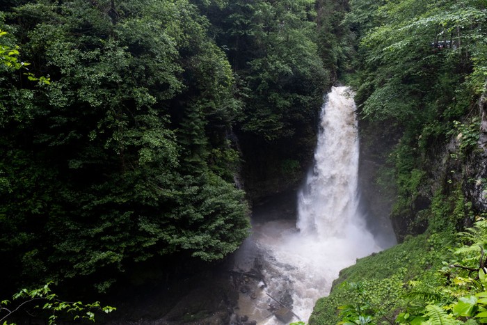 Visited by tourists Cinciva Bridge in Camlihemsin district of Rize on 26 June 2022 (Photo by Resul Kaboglu/NurPhoto via Getty Images)