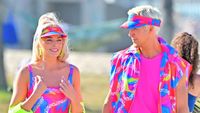 Ngejreng Mentereng! Margot Robbie dan Ryan Gosling di Lokasi Syuting Barbie