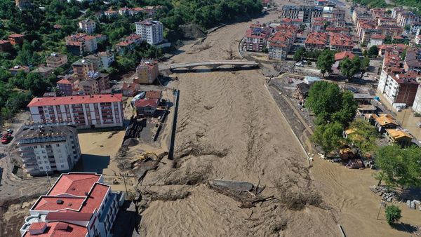 Kastamonu Turki Siaga Merah Banjir Bandang